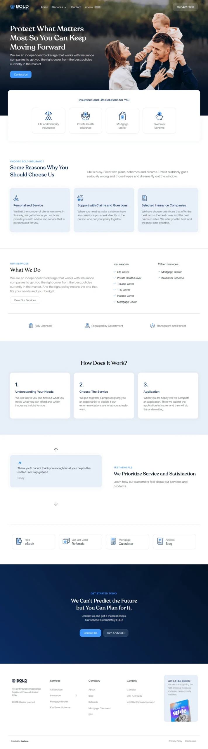 Website screenshot preview
