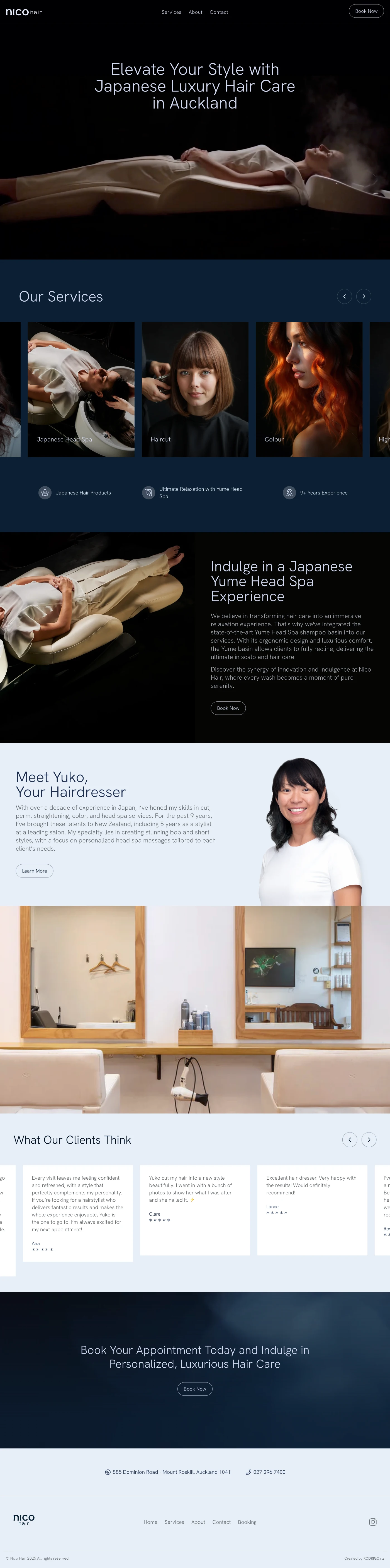 Website screenshot preview