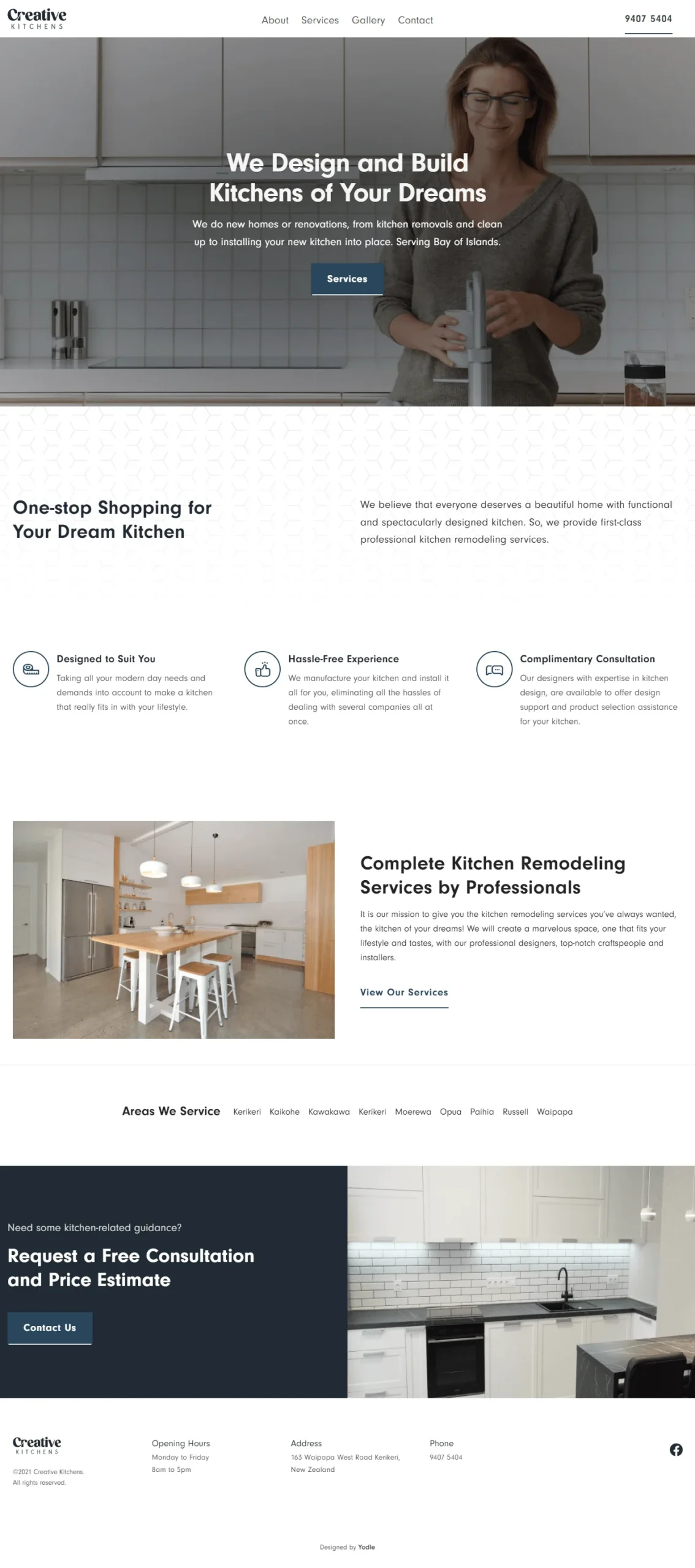 Website screenshot preview