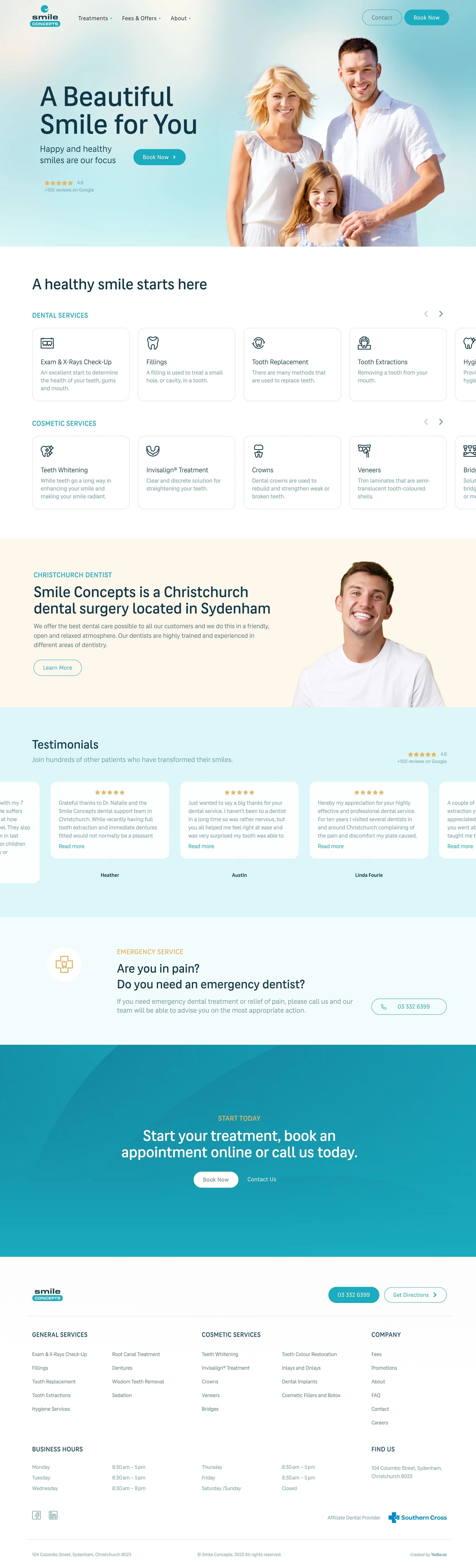Website screenshot preview